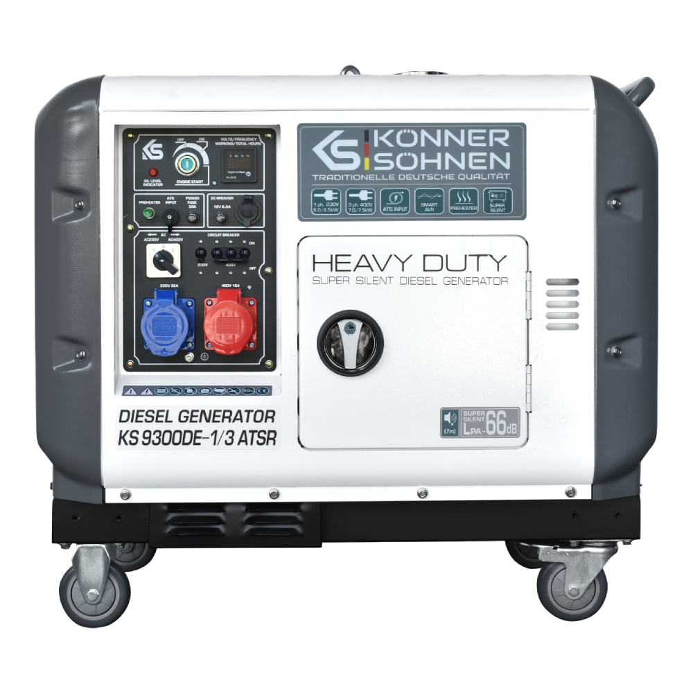 Генератор Konner&Sohnen Könner & Söhnen KS 9300DE-1/3 ATSR