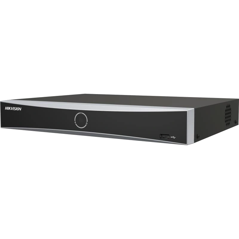 4-канальный PoE 1U K AcuSense 4K NVR Hikvision DS-7604NXI-K1/4P(B)