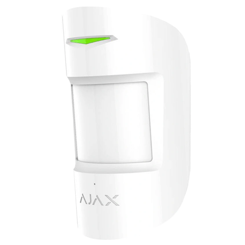 Беспроводной комбинированный извещатель движения и разбития стекла Ajax CombiProtect S Jeweller (White)