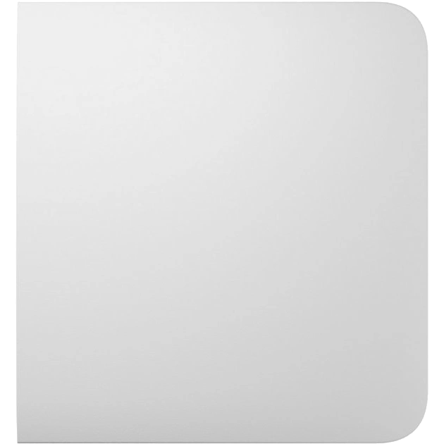 Бічна кнопка для одноклавішного або прохідного вимикача Ajax SideButton (1-gang/2-way) for LightSwitch white