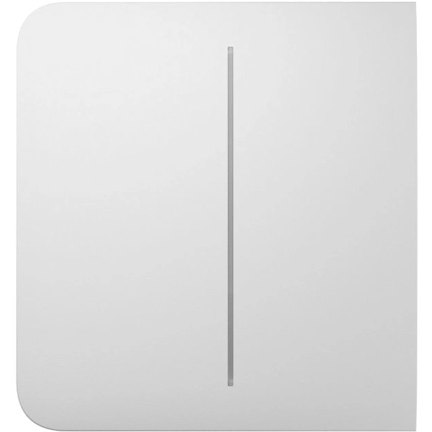 Кнопка Ajax SideButton (2-gang) white для двухклавишного выключателя