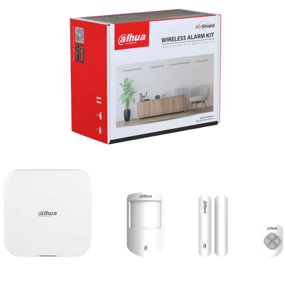 Комплект беспроводной сигнализации Dahua DHI-ART-ARC3800H-03-FW2(868)