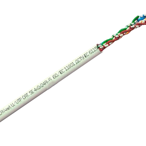 Кабель (UTP мідь внутрішній 2-х парний (4х жил. * 0,48)) 2x2x48, бухта 305м ЗЗЦМ Cat. 5 U/UTP