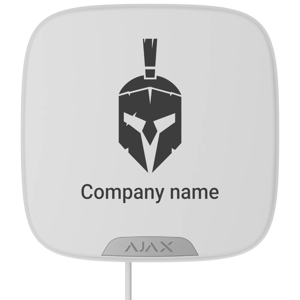 Проводная уличная сирена Ajax Superior StreetSiren DoubleDeck Fibra white