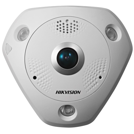 12 МП Fisheye с микрофоном Hikvision DS-2CD63C5G0E-IVS(B) (2мм)