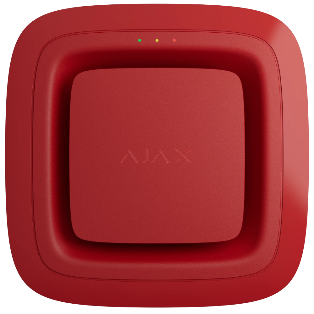 Извещатель пожарный звуковой Ajax EN54 FireProtect (Sounder) Red