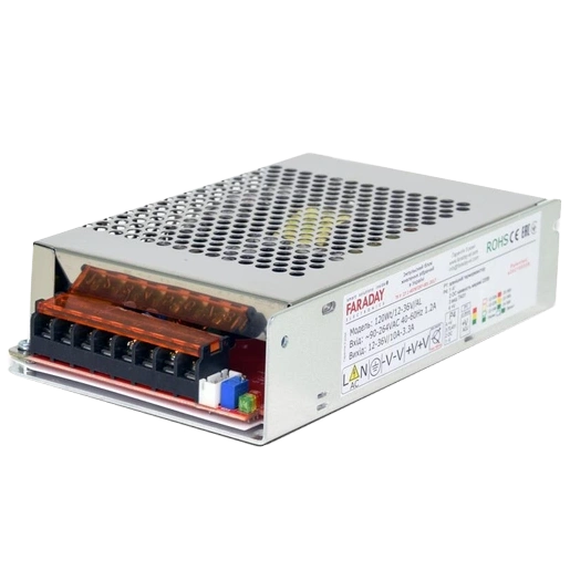 Блок питания Faraday Electronics 120W/12-36v/ALU
