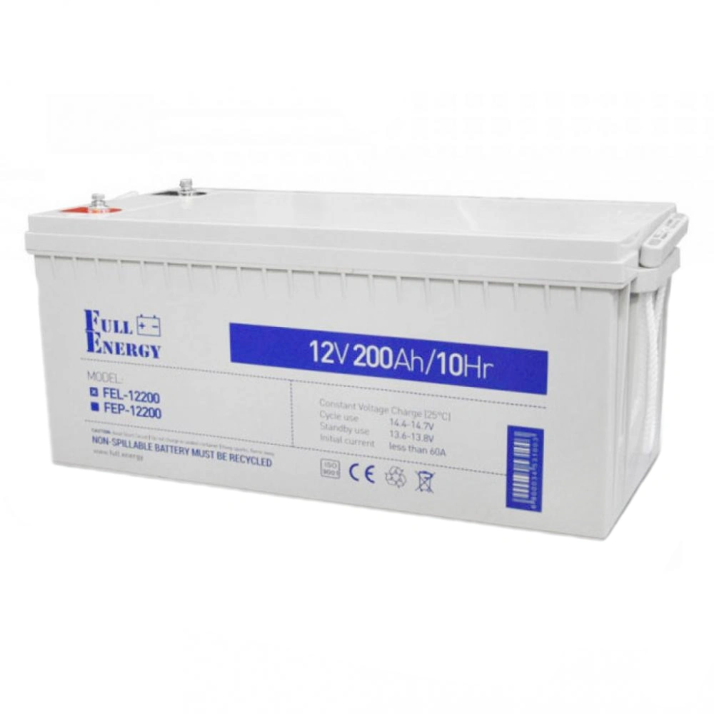Аккумулятор гелевый 12В 200 А•ч Full Energy FEL-12200