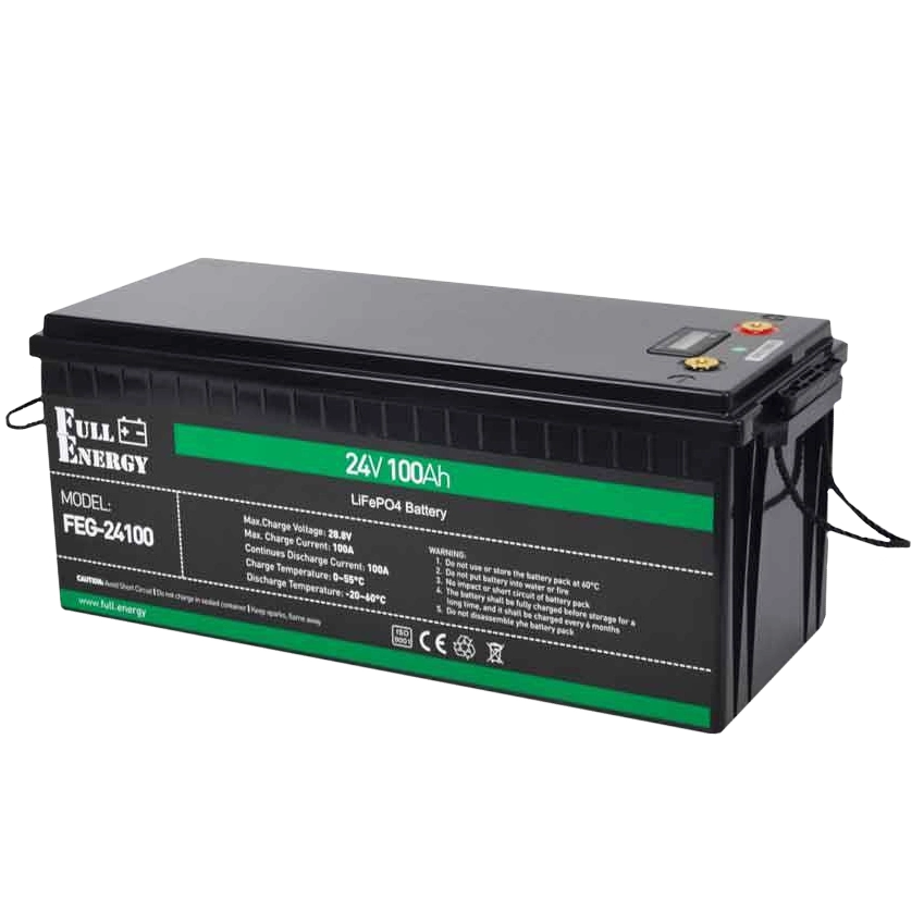 Аккумулятор LiFePO4 (литий железо фосфатный) 24В 100А·ч Full Energy FEG-24100