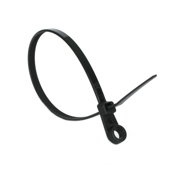 Кабельная с кольцом 3,6х150 белая(100шт) Ziplex Стяжка Ziplex