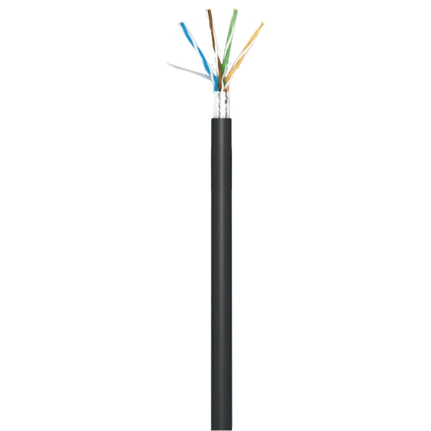 Кабель уличный 4*2*0,51 (F/UTP-cat.5E) 500 м OK-Net КППЭ-ВП (100)