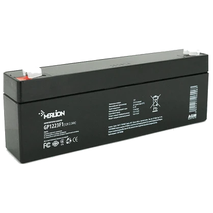 Аккумуляторная батарея MERLION AGM GP1223F1 12 V 2,3Ah