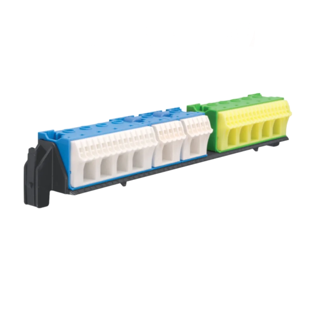 Тримач з клемами Hager PE/N: 21xN+20xPE / 5xN+6xPE