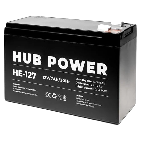Аккумуляторная батарея Hub Power НЕ-127 12V 7Ah