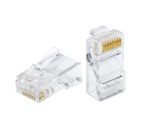 Коннектор RJ45 кат.6 8P8C 50 mkm упаковка 100 шт. Hypernet P88U-C6