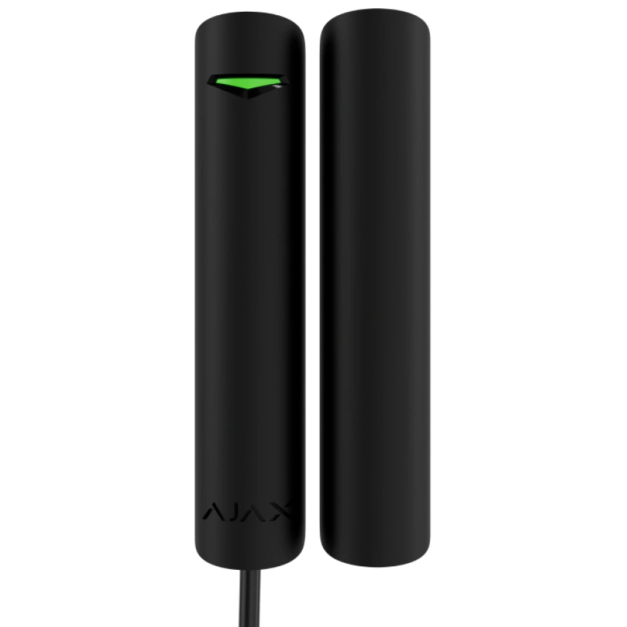 Проводной датчик открытия, удара и наклона Ajax DoorProtect G3 Fibra (Black)