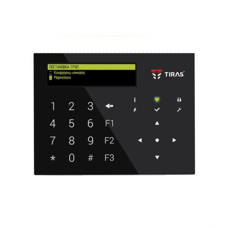 Клавиатура Тирас Tiras K- GLCD (black)