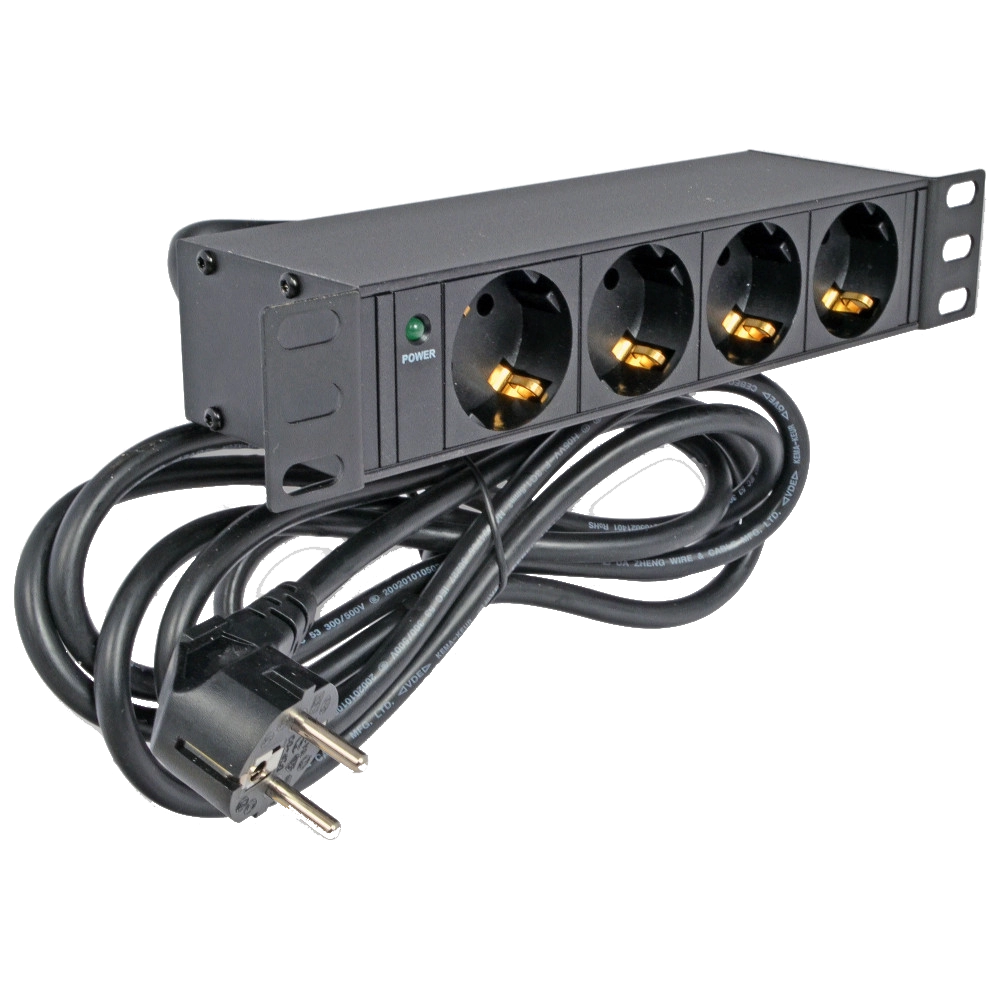 Блок Kingda 10” 16А 1U