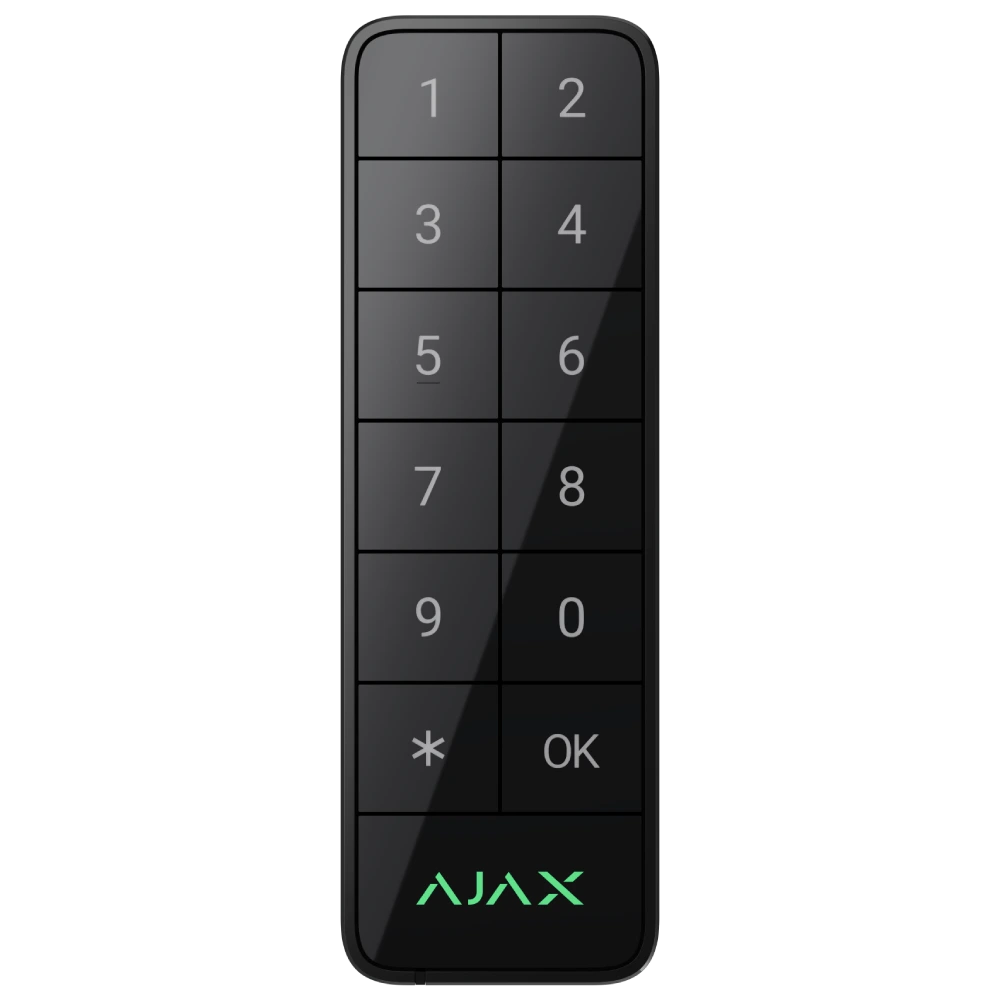 Провідна клавіатура Ajax Superior Keypad Outdoor Fibra black для вулиці та приміщень