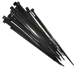 Хомут черный Courbi 200х4,8 (100шт)