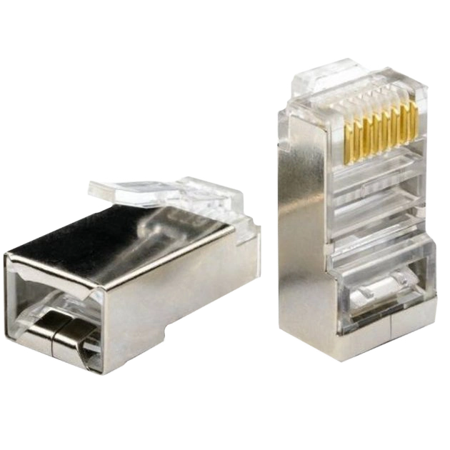 Коннектор RJ45 cat.5e (экранированный) FTP P8P8CFTP P8P8C