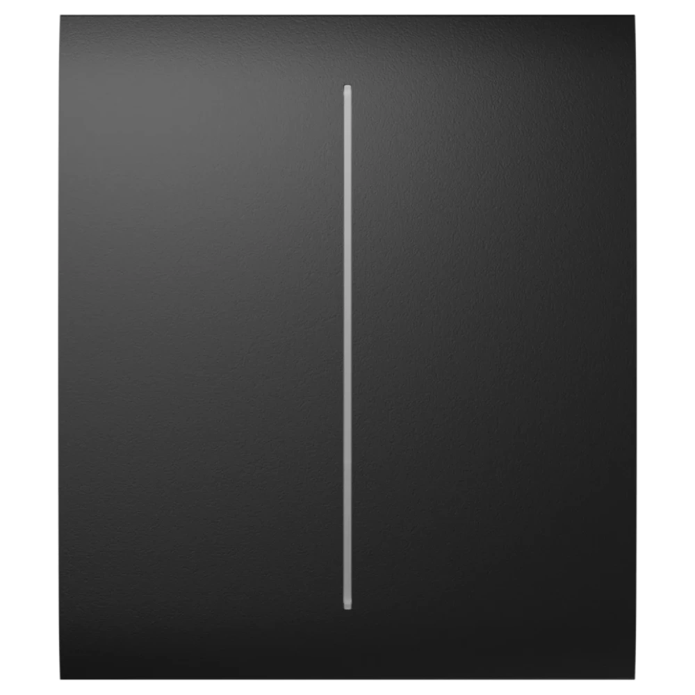 Кнопка центральная для двухклавишного выключателя Ajax CenterButton (2-gang) black