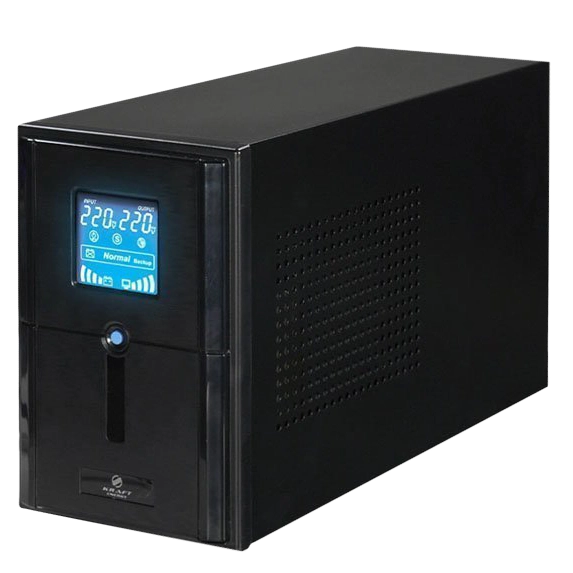 Источник бесперебойного питания Kraft KRF-PSW2000VA/1600W(LCD)24V UPS