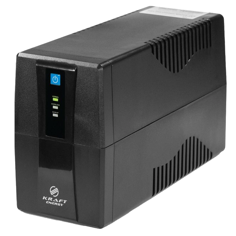 Источник бесперебойного питания Kraft KRF-650VA/390W(LED)LiFePO4 UPS