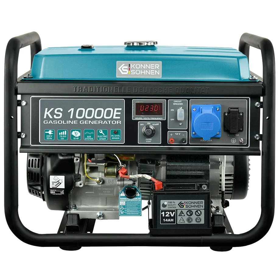 Генератор Konner&Sohnen KS 10000E 230В 8кВт