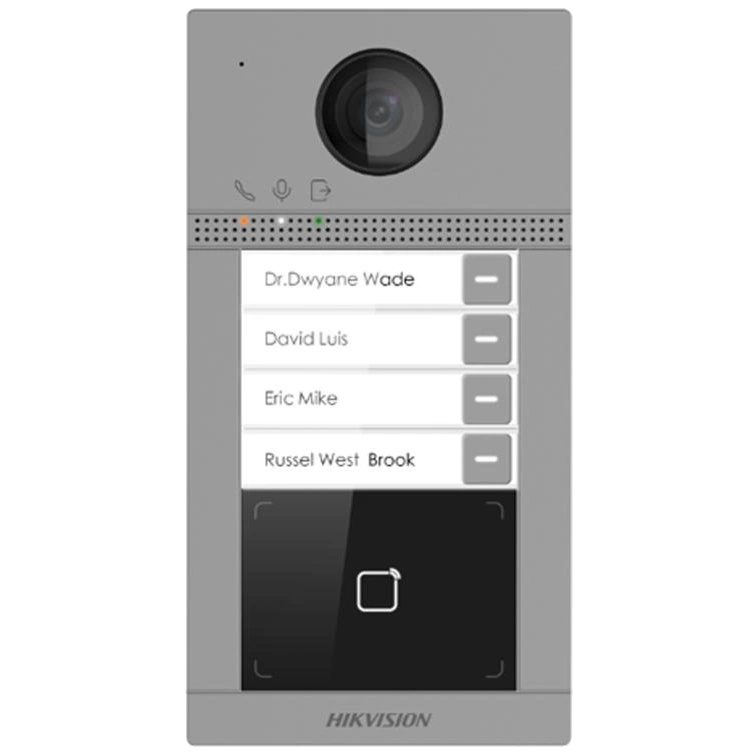 Вызывная панель с Wi-Fi Hikvision DS-KV8413-WME1(C)/Flush/Europe BV