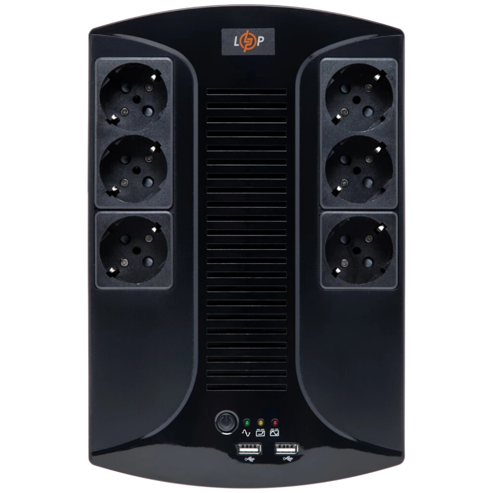 Источник бесперебойного питания Logicpower LP 650VA-6PS (455Вт)