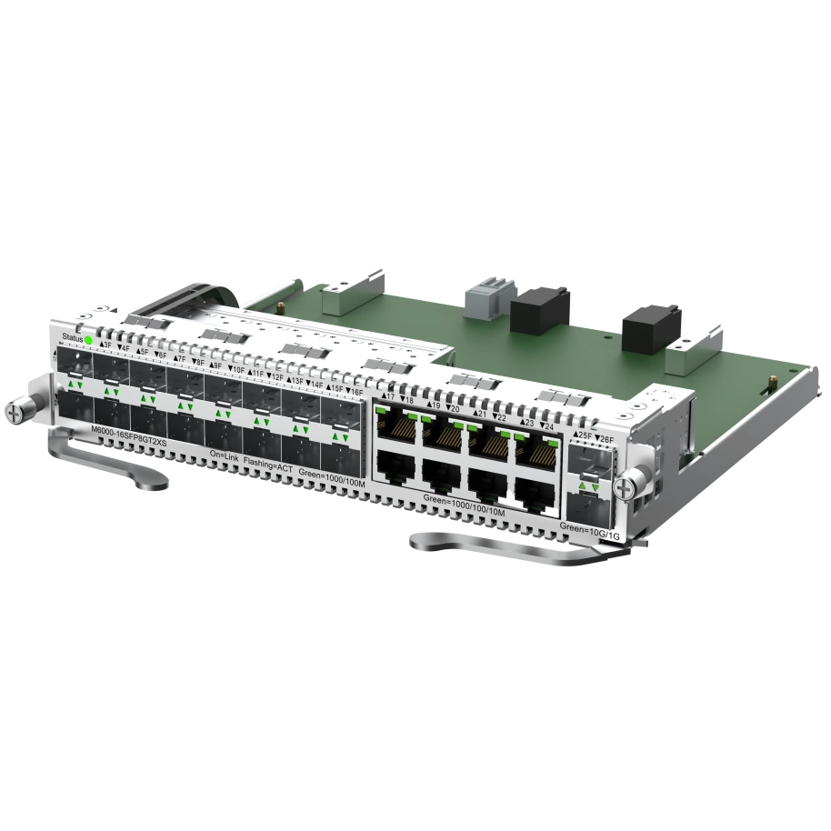 Плата Ruijie M6000-16SFP8GT2XS для коммутатора RG-NBS6002