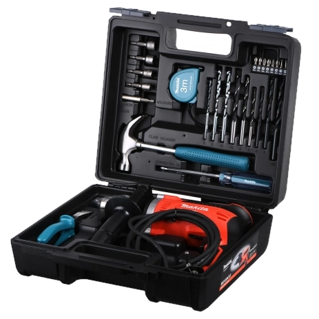 Дриль ударний + комплект ручного та витратного інструменту Makita M8100KX2