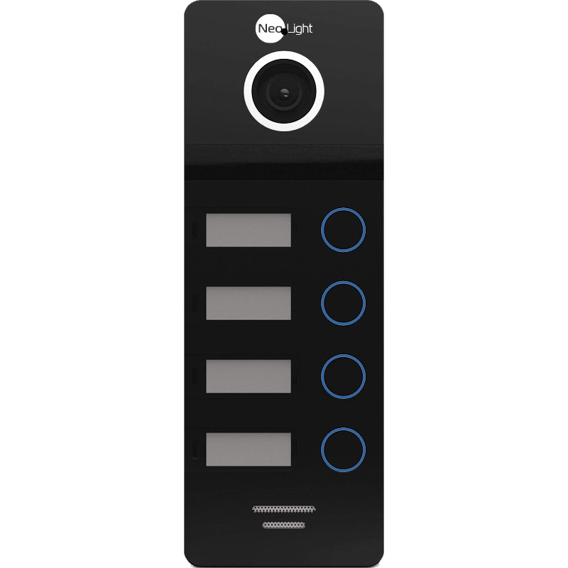 Вызывная панель NeoLight MEGA/4 Black