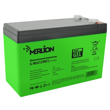 Аккумуляторная батарея MERLION G-MLG1290F2 мультигель 12V 9 Ah
