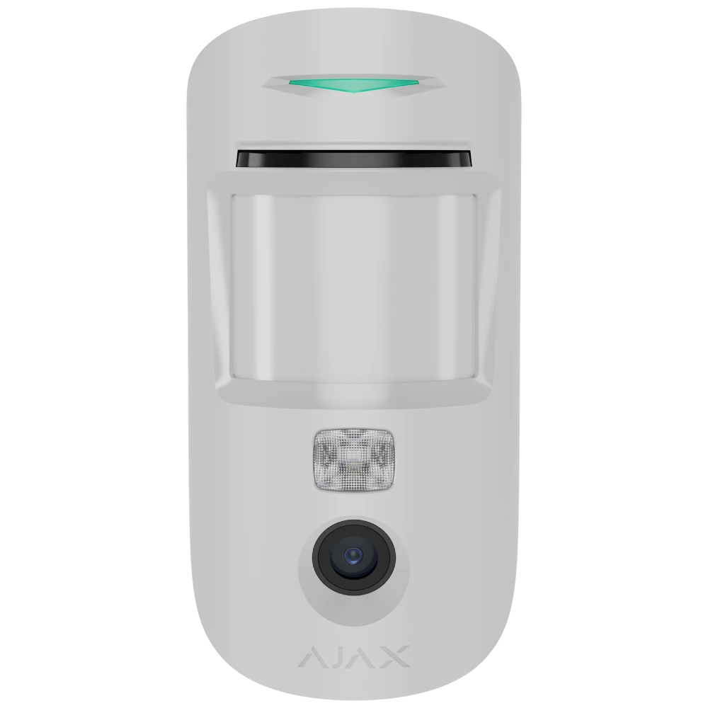 Беспроводной датчик движения с камерой Ajax Superior MotionCam AM (PhOD) Jeweller (White) с фотофиксацией по тревоге и по запросу