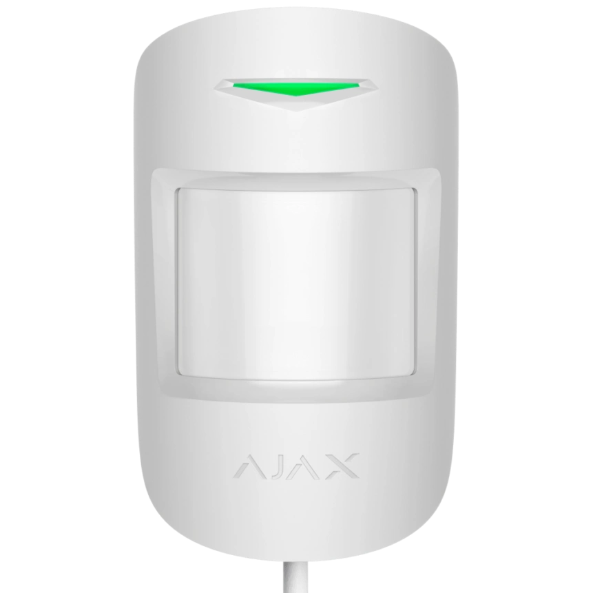 Проводной ИК-датчик движения Ajax Superior MotionProtect Fibra white