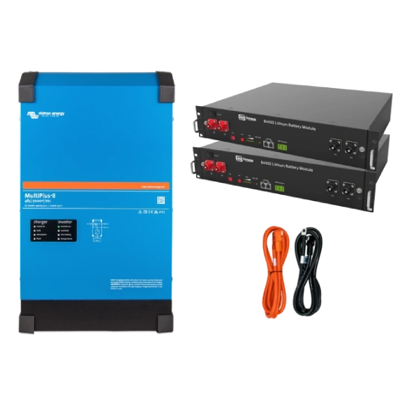 Система бесперебойного питания 1 фаза 2.4кВт 4,8кВт•ч Victron Energy VictronEnergy MultiPlus-II + Dyness