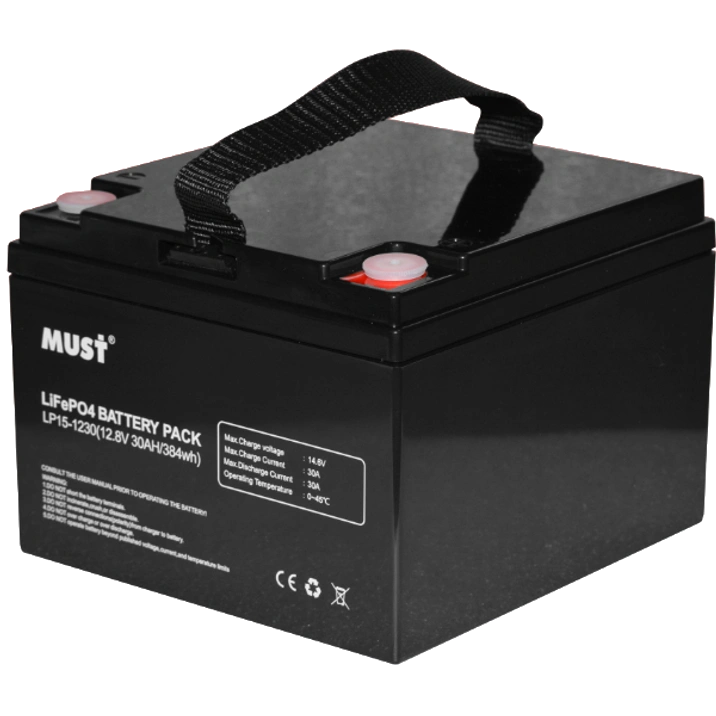 Акумуляторна батарея Must LP15-1230 (4S 12V/30A)