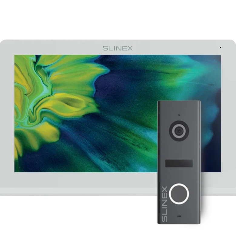Комплект видеодомофона Slinex Nexo 7 (white) + ML-17HD (graphite)