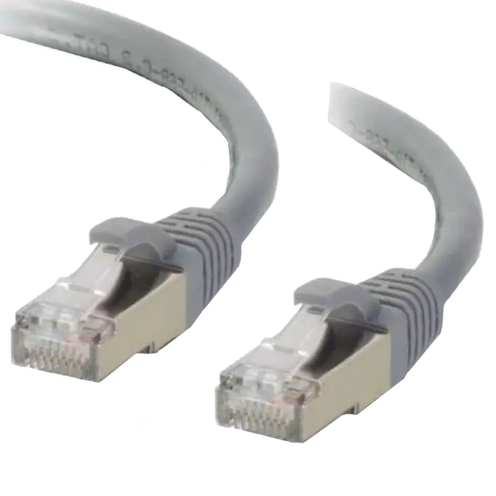 Патч-корд литой FTP, RJ45 1m, кат. 5Е LSOH Hypernet PC-FTP-1M-LSOH