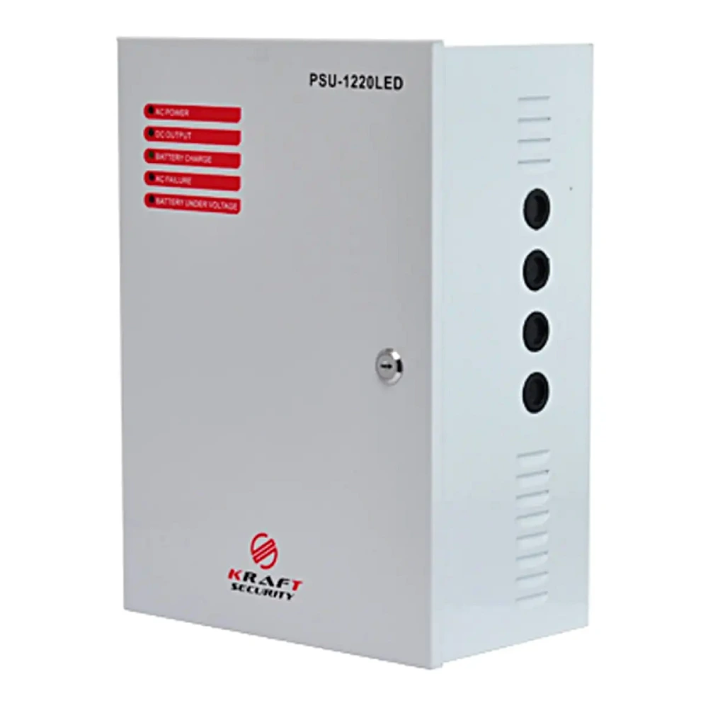 ББП 16-ти канальный Kraft PSU-1220LED/16CH 12V 20А