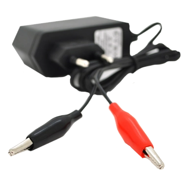 Автоматическое ЗУ для аккумулятора крокодилы в комплекте Voltronic Q200 12V, PPI-1201500, 100-240V