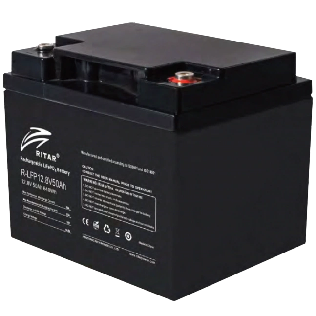 Аккумуляторная батарея с bluetooth Ritar R-LFP12.8V50AH