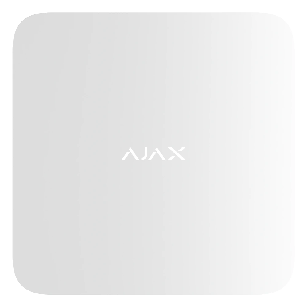 Бездротова централь Ajax Superior Hub (3G) Jeweller white з підтримкою фотоверифікації