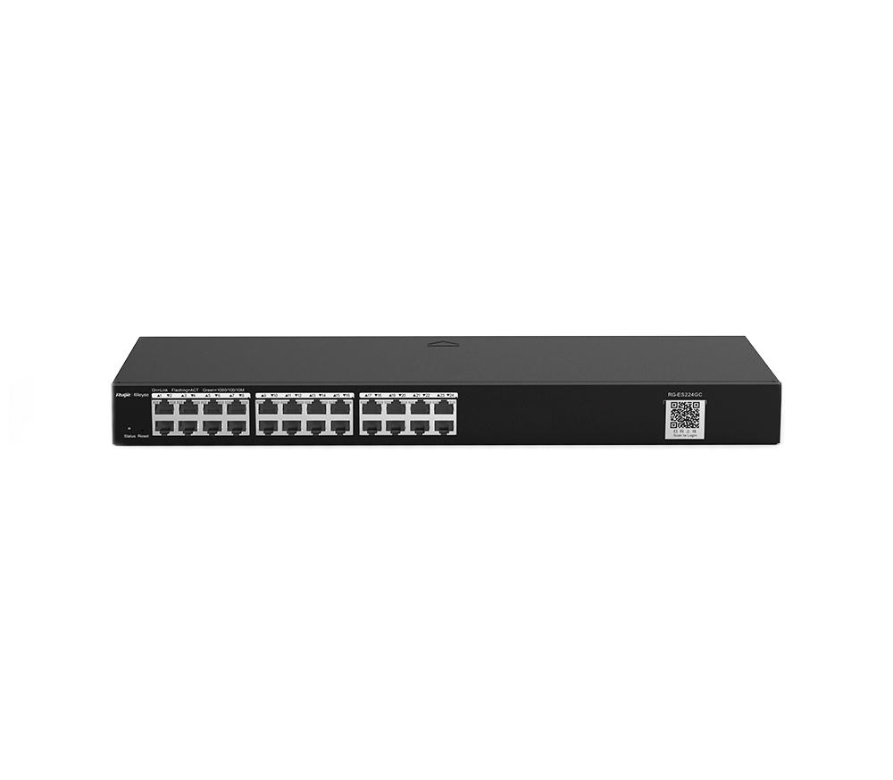 24-портовый гигабитный интеллектуальный коммутатор Ruijie RG-ES224GC