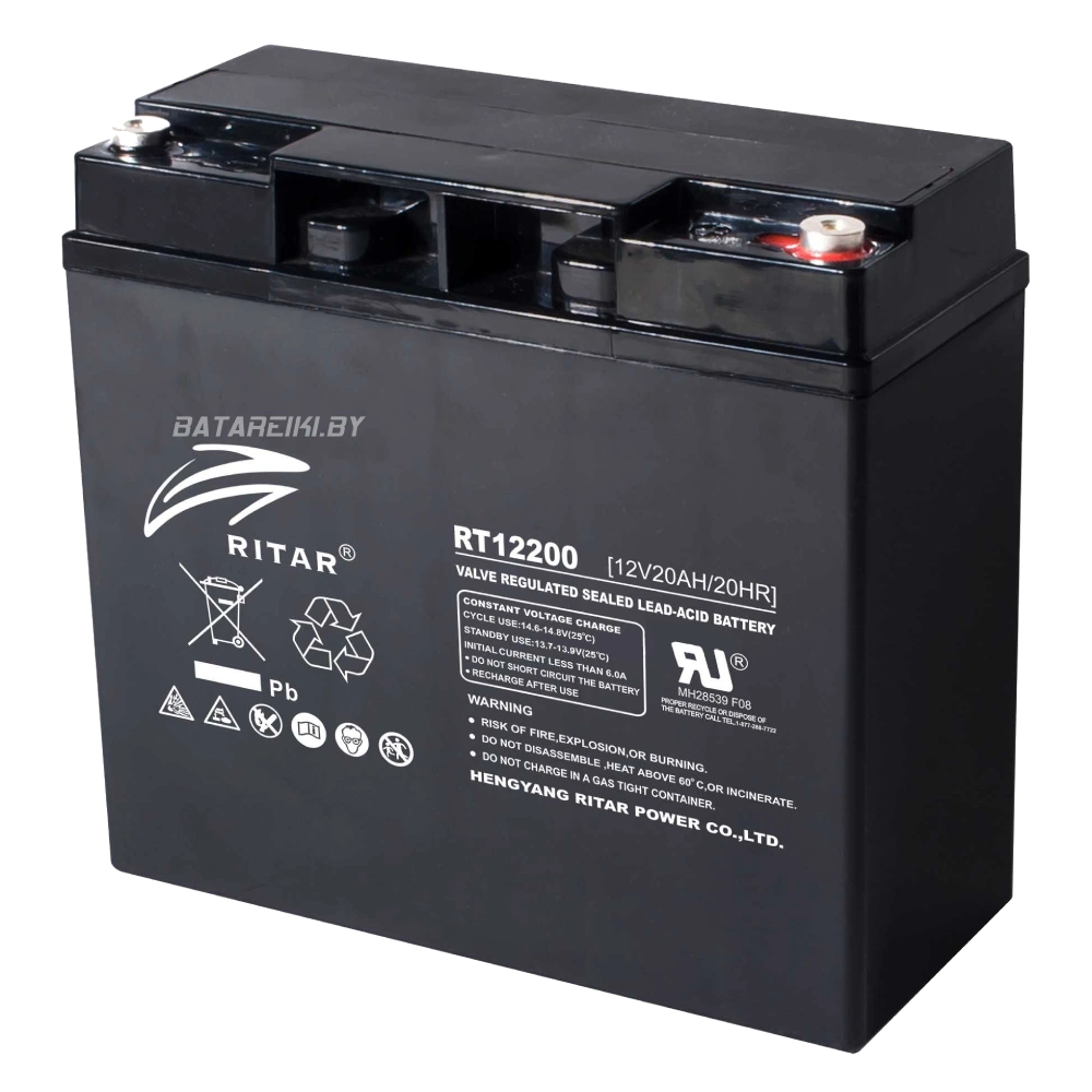 Аккумуляторная батарея Ritar RT12200 (12V20AH)