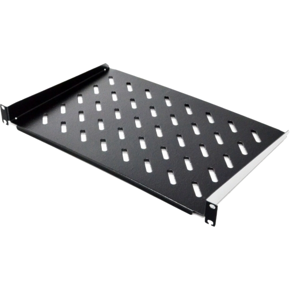 Полиця консольна чорна Hypernet 19” 1U 250мм