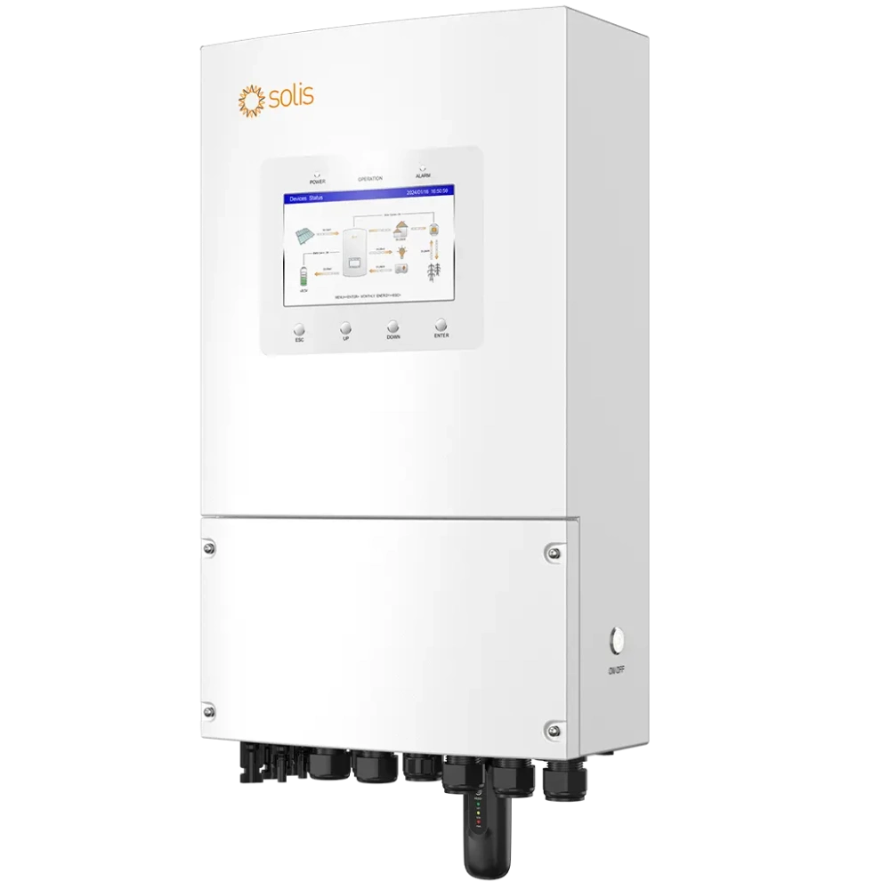 Гибридный инвертор Solis S6-EH1P8K-L-PLUS однофазная чистая синусоида