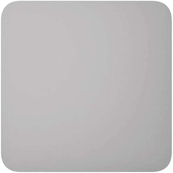 Кнопка для одноклавишного или проходного выключателя Ajax SoloButton (1-gang/2-way) fog